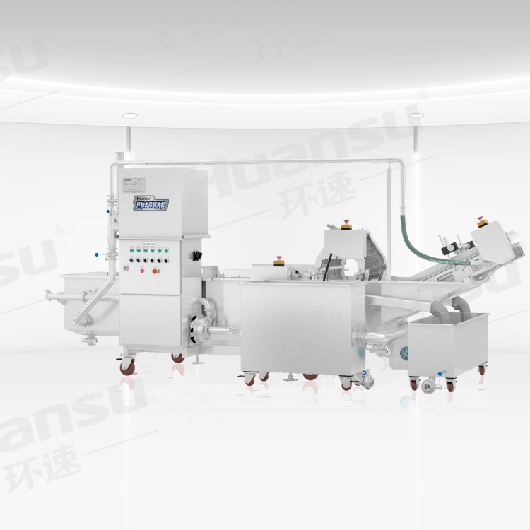 對(duì)于物料中有毛發(fā)，果蔬清洗機(jī)有用嗎