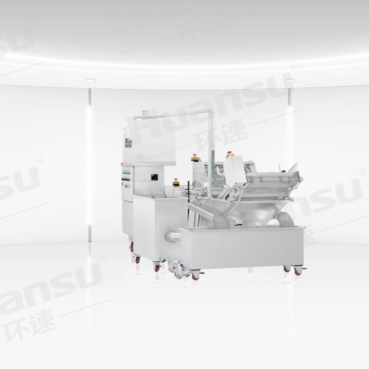 現(xiàn)代果蔬清洗機清洗原理