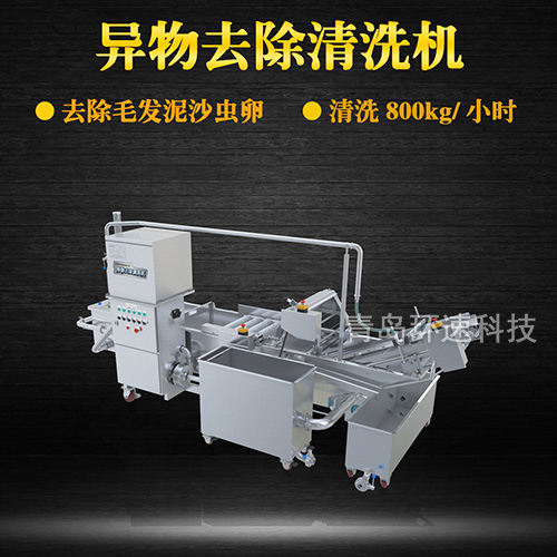 氣泡式果蔬清洗機，有效清洗，過濾泥沙