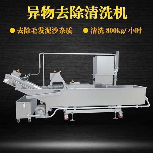 水果自動(dòng)清洗機(jī)，有效清洗，去除泥沙