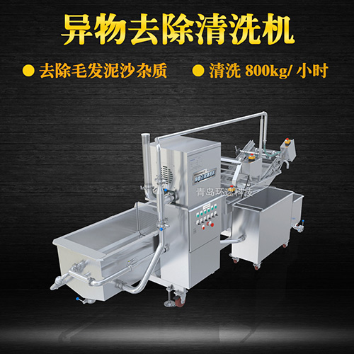 商用專業(yè)果蔬清洗機，氣泡清洗，清洗800kg小時