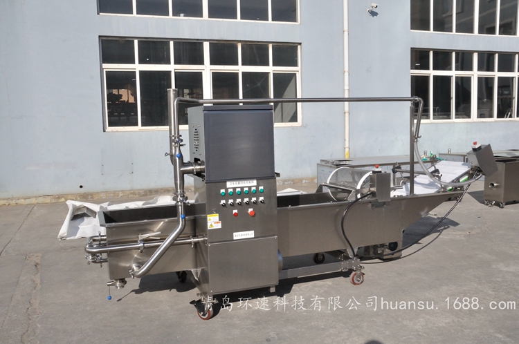 塊類蔬菜清洗機 供應毛輥清洗去皮